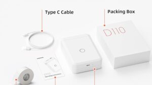 NIIMBOT D110 PORTABLE Thermal Label PRINTER