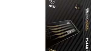 MSI SPATIUM M480 PRO PCIe 4.0 NVMe M.2 4TB Internal SSD PCIe Gen4 NVMe (SPATIUM M480 PRO PCIe 4.0 NVMe M.2 4TB)