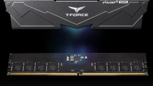 FLABD532G5600HC40BDC Vulcan Alpha DDR5 Ram 32GB 5600MHz CL40 TEAMGROUP T-Force Vulcan Alpha DDR5 Ram 32GB Kit (2x16GB) 5600MHz (PC5-44800) CL40 Desktop Memory Module Ram (Black) AMD Optimized Memory FLABD532G5600HC40BDC01