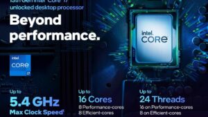 Intel Core i7-13700KF Gaming Desktop Processor 16 cores (8 P-cores + 8 E-cores)