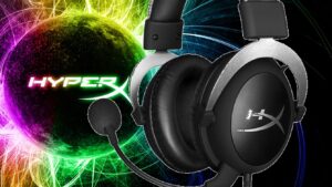 HYPER-ONE-OB HyperX Cloud Pro Gaming Headset HyperX Cloud Pro Gaming Headset - Silver - HiFi Capable 53mm Drivers