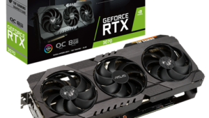 ASUS TUF Gaming NVIDIA GeForce RTX 3070 OC Edition Graphics Card- PCIe 4.0