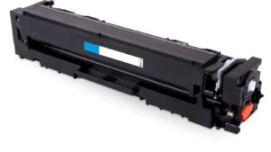 Compatible Toner Cartridge Replacement With Chip For HP TONER CF541A / CF401A / 203A / 201A CYAN 