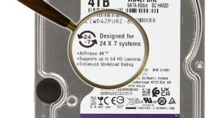 Western Digital Purple 4TB Surveillance Hard Disk Drive - 5400 RPM Class SATA 6 Gb/s 64MB Cache 3.5 Inch - Designed for 24x7 Systems - Supports up to 64 HD CCTV Cameras Purple 4TB Surveillance Hard Disk Drive