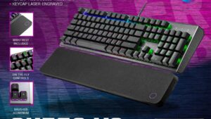 Cooler Master CK550 V2 Gaming Mechanical Keyboard Brown Switch with RGB Backlighting