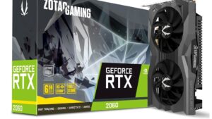 ZOTAC Gaming GeForce RTX 2060 6GB GDDR6 192-bit Graphics Card