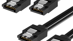 SATA CableStraight HDD SDD Data Cable with Locking Latch