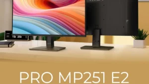 MSI PRO MP251 E2 3PD2 24.5” FHD Monitor | IPS | 120Hz | 1ms | Eye Care | HDR | Adaptive-Sync | HDMI, DP, VGA | Built-in Speakers | Tilt | VESA | Matte Black