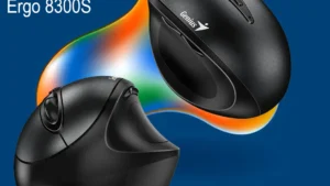 ERGO-8300S-B Ergo Wireless Vertical Ergonomic Silent Mouse Genius Ergo 8300S Wireless Vertical Ergonomic Silent Mouse