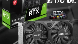 912-V812-055 MSI GeForce RTX 3050 VENTUS 2X E 6G OC MSI GeForce RTX 3050 Ventus 2X E 6G OC With 6GB GDDR6