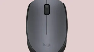 Logitech M170 Wireless Mouse | 2.4GHz USB Receiver | Ambidextrous | Up to 12-Month Battery | Compact & Travel-Friendly | Compatible with Windows/macOS/Linux | Black-Grey