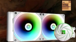 TL-C12CW-S Aqua Elite 240 WHITE ARGB Sync Liquid Cooler THERMALRIGHT Aqua Elite 240 WHITE ARGB Sync Liquid Cooler