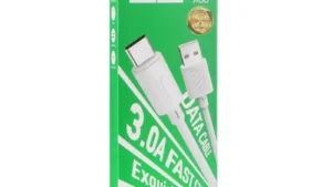 Hoco X88 USB to Type-C Charging Cable 3.0A 1M – White Type-C Charging Cable 3.0A 1M