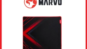 G49 Blaze L Gaming Mousepad – Medium Size 450x400mm, High-Density Waterproof Surface, Anti-Fray Edges, Optimized Tracking