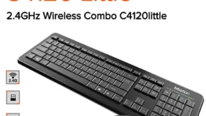 MEETION-C4120-LITTLE C4120 Little Wireless Keyboard Mouse Combo C4120 Little 2.4GHz Wireless Keyboard & Mouse Combo – Ergonomic Design