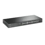 TPLINK 28-PORT GIGABIT EASY SMART SWITCH WITH 24-PORT POE