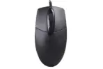 A4TECH OP-720S Wired Optical Mouse – Silent Click, 1200 DPI, 4-Way Dust-Resistant Wheel, USB/PS2, Ergonomic Symmetric Design, Plug & Play, 5M Click Lifespan - Image 2