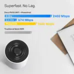 TP-Link Deco PX50 AX3000 + G1500 Powerline Mesh WiFi 6 System (3-Pack), AI-Driven, 6,500 ft² Coverage, 3× Gigabit Ports, HomeShield Security, Alexa & Google Compatible - Image 8