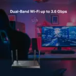 TP-Link BE3600 Archer-BE230 Dual-Band Wi-Fi 7 Router With 3.6Gbps Speeds, 5GHz/2.4GHz Bands, 2× 2.5G Ports, EasyMesh, HomeShield Security, Multi-Link Operation, 4 External Antennas - Image 2
