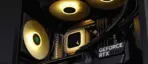 DeepCool LE240 V2 CPU Liquid Cooler 240mm Radiator With Frosted Pump 2x ARGB Fans Anti-Leak Tech PWM Control Intel LGA1851/1700/1200 AMD AM5/AM4 | BLACK  - Image 7
