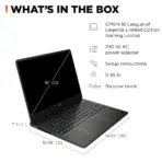 HP OMEN 16 inch League of Legends : Intel® Core™ i7-14650HX | 32 GB DDR5 RAM  ; 1TB NVMe™ | RTX™ 5060 (8GB) |16-inch 2K 165 Hz, 3 ms IPS Display |4-zone RGB Backlit Keyboard | Windows 11 | SHADOW BLACK ~ Limited Edition - Image 12