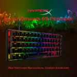 HyperX Alloy Origins 65 - Mechanical Gaming Keyboard – Compact 65% Form Factor - Linear Red Switch - Double Shot PBT Keycaps - RGB LED Backlit - NGENUITY Software Compatible | BLACK 4P5D6AX#ACB