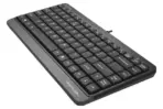 A4TEACH FK11  Compact Keyboard -  Multimedia Hot Keys Access - Spill Proof - Laser Inscribed Round-Square Keys  - Image 4