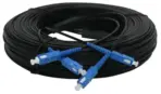 Fiber Patch Cord 2 Core Single Mode SC/UPC To SC/UPC Duplex LSZH 5.0mm Blue 70-meters Optical Cable For Network Backbone And Structured Cabling - Image 2