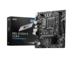 MSI PRO Z790-A MAX WiFi ProSeries Motherboard (Supports 12th/13th/14th Gen Intel Processors, LGA 1700, DDR5, PCIe 5.0, M.2, SATA 6G, 2.5Gbps LAN, USB 3.2 Gen2, Wi-Fi 7, Bluetooth 5.4, ATX) ~ 1 Year Warranty