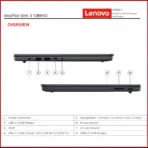 LENOVO IdeaPad Slim 3 15IRH10 Intel® Core i5-13420H | 8GB DDR5 RAM , 512GB SSD NVMe® | Intel® UHD Graphics | 15.3" WUXGA (1920x1200) IPS Display | Eng/Ara Keyboard | DOS | Luna Grey - Image 7