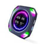 DR21 Mini Screen 2.1-Inch Type-C LCD Water-Cooling Auxiliary Display With 480×480 Resolution, USB One-Wire Link, IPS Metal Build, 1000+ Themes, Dynamic Video, DIY Carousel & Win7+ Support | BLACK ~ MIRABOX-DR21  - Image 16
