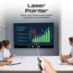 PROMATE ProPointer Wireless Presenter With Laser Pointer, Universal USB-A/USB-C Nano Receiver, 20M Control Distance, Intuitive Touch-Keys, Compatible With Windows & MacOS - Image 5