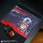 GravaStar Mini Mouse Pad With 30×25×0.3cm Micro-Textured Surface, Anti-Fray Edges, Non-Slip Rubber Base & Ultra-Thin Design For Compact Gaming Setups & DPI Precision - Image 2