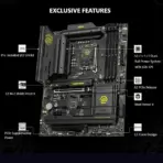 MSI MAG B860 TOMAHAWK WIFI ATX Motherboard , Wi-Fi 7, 5G LAN, Thunderbolt 4, PCIe 5.0, DDR5 9200+ OC, & EZ DIY Features , Supports LGA 1851 Intel® Core™ Ultra Processors (Series 2)  | 1 YEAR WARRANTY - Image 2
