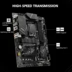 MSI PRO Z790-P II ATX Motherboard With Intel Z790 Chipset, LGA 1700 Support, 4 DIMMs DDR5 7200+MHz OC, PCIe 5.0, 4x M.2 Gen4, 2.5G LAN, USB 20Gbps , for Intel® Core™ 14th/ 13th/ 12th Gen Processors - Image 4