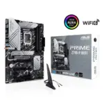 ASUS Prime Z790-P WiFi LGA 1700(Intel 14th & 13th &12th Gen) ATX motherboard (PCIe 5.0,DDR5,14+1 Power Stages,3x M.2,WiFi 6,Bluetooth v5.2,2.5Gb LAN,front panel USB 3.2 Gen 2 Type-C,Thunderbolt™ 4(USB4) support, Arua Sync)