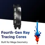 PNY GeForce RTX 5060 Ti 8GB OC Dual Fan GPU : NVIDIA Blackwell Architecture, 2692 MHz Boost Speed , 4608 CUDA® Cores , PCIe 5.0, DLSS 4, DisplayPort 2.1b | BLACK ~ VCG5060T8DFXPB1-O - Image 6