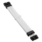 ASIAHORSE 18AWG GPU ARGB Extension Cable – Dual 8-Pin PCIe Strimer, 300mm, 54 LEDs, 5V 3-Pin Sync, Silicone + Sleeved Design, AURA Sync Compatible – Black - Image 2