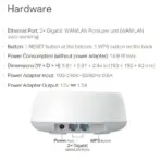 TP-Link Deco BE22 BE3600 Dual-Band Whole Home Mesh Wi-Fi 7 System With MLO, 2882 Mbps 5GHz + 688 Mbps 2.4GHz, Gigabit Ports, HomeShield Security | 1 PACK - Image 5