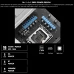MSI Pro Z890-A WiFi ATX DDR5 Motherboard With Intel Z890 Chipset, Supports Intel® Core™ Ultra Processors (Series 2) LGA 1851 Socket, DDR5 9200+ MHz, PCIe 5.0, Wi-Fi 7, 5G LAN, Thunderbolt 4, AI Engine & EZ DIY Features - Image 8