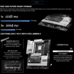 MSI Pro Z890-A WiFi ATX DDR5 Motherboard With Intel Z890 Chipset, Supports Intel® Core™ Ultra Processors (Series 2) LGA 1851 Socket, DDR5 9200+ MHz, PCIe 5.0, Wi-Fi 7, 5G LAN, Thunderbolt 4, AI Engine & EZ DIY Features - Image 6