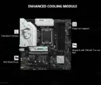 MSI B760M Gaming Plus WiFi DDR4 Motherboard – Intel 14th/13th/12th Gen Support, Wi-Fi 6E, 2.5G LAN, PCIe 4.0, Dual M.2, DDR4 5333+ MHz, Audio Boost, mATX, Core Boost Power Design  | 1 YEAR WARRANTY - Image 4