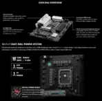 MSI B760M Gaming Plus WiFi DDR4 Motherboard – Intel 14th/13th/12th Gen Support, Wi-Fi 6E, 2.5G LAN, PCIe 4.0, Dual M.2, DDR4 5333+ MHz, Audio Boost, mATX, Core Boost Power Design  | 1 YEAR WARRANTY - Image 6