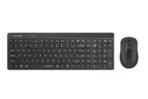 A4TCH FG2300 Air  2.4G Wireless Combo Desktop Keyboard & Mouse - Quiet Key - WIN & MAC  Swap  - Multimedia Hot Keys - Compatible with all devices with a Type-C port as MacBook, Chromebook, etc. - Image 4