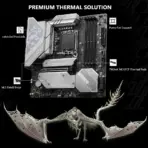 MSI MPG B760M Edge Ti WiFi DDR5 mATX Motherboard – Intel 14th/13th/12th Gen, PCIe 5.0, 3x M.2 Gen4, Wi-Fi 6E, 2.5G LAN, DDR5 7800+(OC), Mystic Light RGB, Core Boost Power Design  | 1 YEAR WARRANTY - Image 4