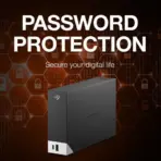 Seagate One Touch Hub 12TB Black Desktop External Hard Drive – Password Protection, AES-256 Hardware Encryption, USB-C & USB 3.0 Hub, PC/Mac, Rescue Services | STLC12000402 - Image 3
