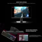 MSI MPG 242R X60N 24-inch FHD Rapid TN Gaming Monitor , 600Hz Refresh, 0.1ms GtG, AMD FreeSync Premium, VESA DisplayHDR 400, USB Hub, HDMI 2.1, DP 1.4, Type-C 98W PD | 6 MONTHS WARRANTY - Image 6