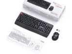 MEETION C4130 Wireless Keyboard & Mouse Combo – Black, Arabic/English Layout, 2.4GHz, Silent Keys, Adjustable DPI, Ergonomic, Plug & Play - Image 7