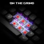 GAMDIAS Hermes M7 Hybrid TKL Mechanical Keyboard – Gamdias RED Switches, RGB Backlit, Digital Display, 2.4GHz/Bluetooth/Wired, 4000mAh Battery, PBT Keycaps, Gasket Design, Volume Knob | BLACK  - Image 6