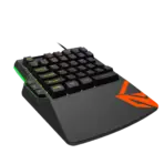 MEETION KB015 One-Handed Wired Gaming Keyboard – Rainbow LED Backlight, 35 Keys, Anti-Ghosting, USB, Ergonomic Design, Plug & Play - Image 6